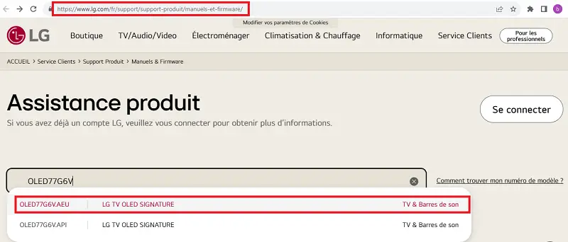 comment mettre à jour un téléviseur LG via une clé USB?